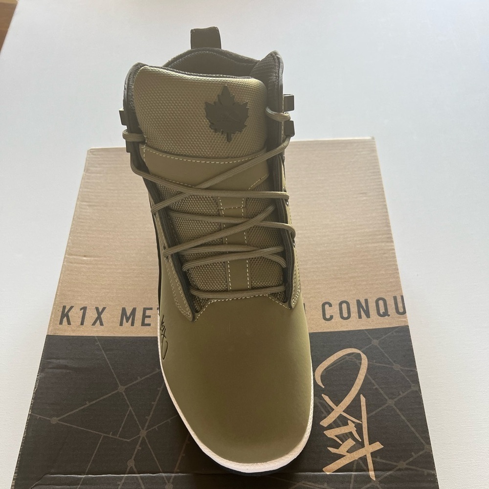 NIB K1X Men's Hiking‎ Boots Size 9.5 Green Ankle Lace Up Outdoor Adventure 🔥🔥 - Picture 6 of 9